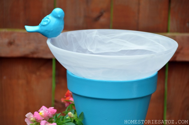 DIY Weekend Project: Bird Bath & Planter